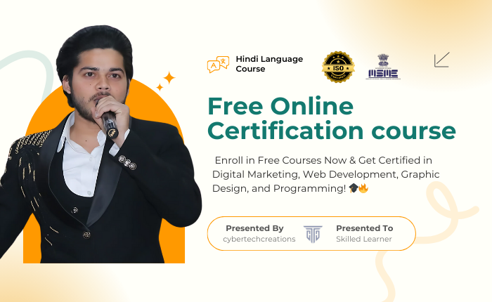 free online certification class by cyber tech creations