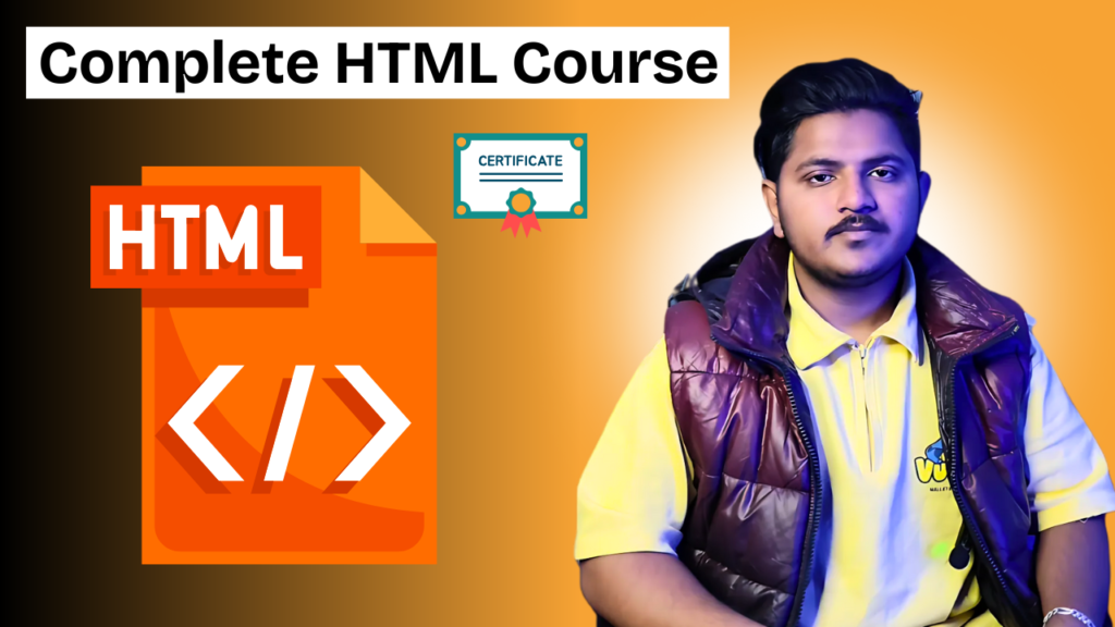 Complete HTML free certification course | cyber tech creations